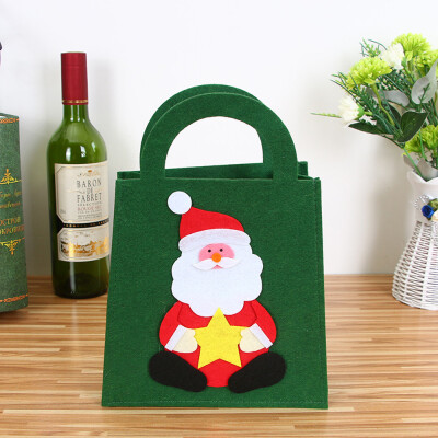 

Gobestart Decoration Creative Home Party Christmas Souvenir Candy Red wine Makeup Bag