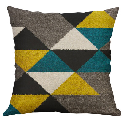 

〖Follure〗Irregular Geometric Pattern Pillow Case Cushion Cover 40X40cm