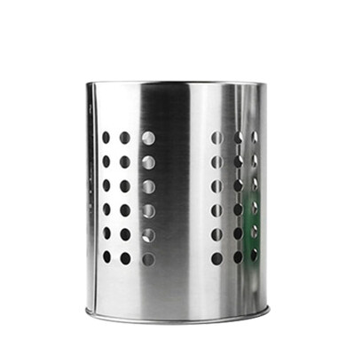 

Kitchen Stainless Steel Utensil Storage Holder Chopsticks Fork Spoon Circular Storage