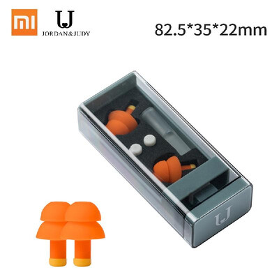 

Xiaomi Youpin Jordan Judy Soundproof Earplugs Mute Professional Noise Reduction Light Soft Silicone Sleeping Foam Travel Earplugs