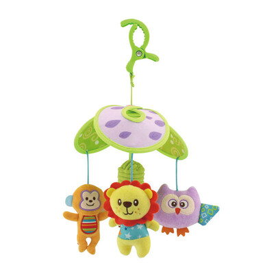 

Tailored Baby Infant Rattles Plush Cute Animal Hanging Play Toys Doll Soft Bed Toy
