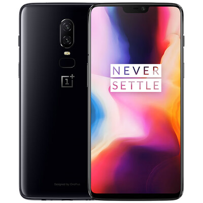 

OnePlus 6 Game Phone 8GB RAM 128GB ROM Full Screen Double Shot Dual Cards Dual Standby GSM 4G Bright Black