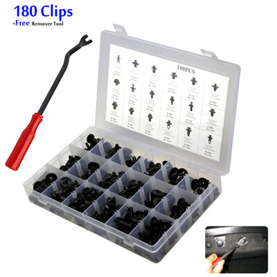 

180pcs Clip Removal Tool for Honda Car Body Plastic Rivet Door Trim Fastener