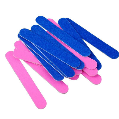 

100 pcs Double-sided Nail Sanding Disposable Nail File Tools Manicure Set Portable Pedicure Grit Mini Nail Art Travel