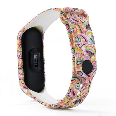 

〖Follure〗New Fashion Pattern TPU Smart Wrist Watch Strap for XiaoMi Mi Band 3 A