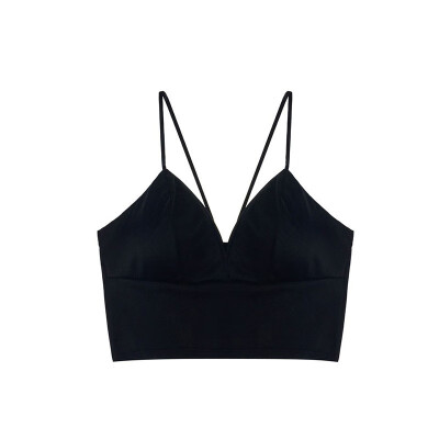 

Summer Sexy Women Short Bralette Low Cut Top Bandage Bra Cutaway Tank Tops Women Tanks