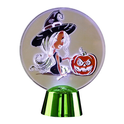 

Halloween LED Ornament Pumpkin witch Ghost Light Decorative Market Desktop Lamp Bar Accessories Bedroom Prop Decoration For Home