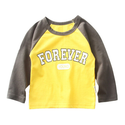 

2018 Cartoon Autumn Shirts Boy Girls Kids Clothing Children T-shirts for Boy Cotton Long Sleeve T Shirts Tops 1-7 Years
