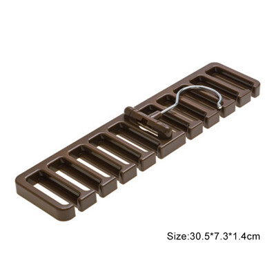 

Fashion Vintage Belt Storage Rack Shelf Heavy Duty Tie Rack Coat Hangers For Bathroom Bedroom Wardrobe