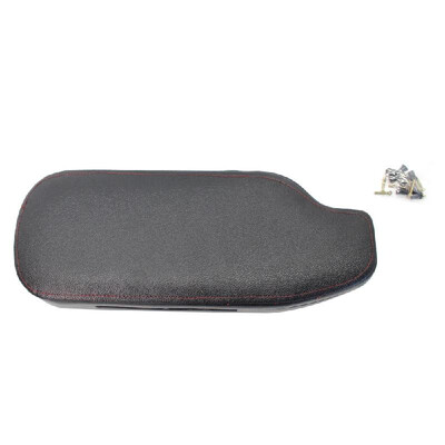 

Center Console Armrest Cover Black Euro-Spec Flip Open Armrest w Red Stitching Fit for Scion FRS Subaru BRZToyota 86 13-18