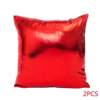 

Hot Stamping Material Pillow Case Square Pillowslip Cushion Cover Throw Car Sofa Party Bed Drawing Living Room Decor
