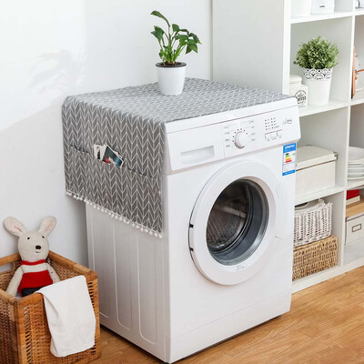 

Household Refrigerator Dust Cover With Storage Bag For Washing Machine