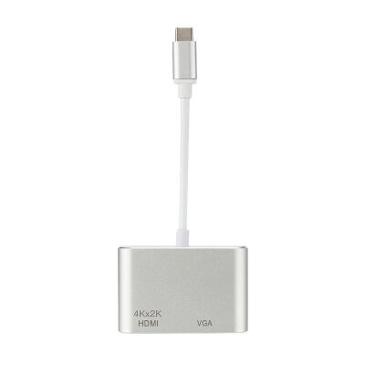 

Type-c to HD VGA Converter USB-c Notebook for MacBook Computer Adapter Cable Adapter Line