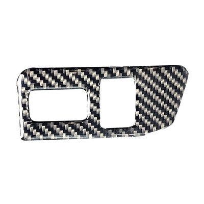 

Carbon Fiber Rear Trunk Switch Control Button Decoration Frame Sticker for Toyota 86Subaru BRZ