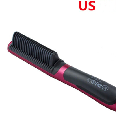 

Electric Hair Curling Curler Brush Wet And Dry Dual Use Anti-Scald Ceramic Ionic Hair Brush For All Hair Types