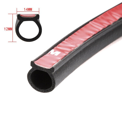 

4 Meter door seal car sound insulation car door sealing strip rubber weatherstrip edge trim noise insulation