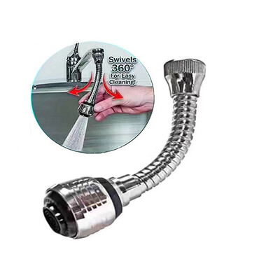

JPGIF Newcomdigi Flexible Faucet Sprayer Turbo Flex 360 Sink Faucet Sprayer Jet Stream