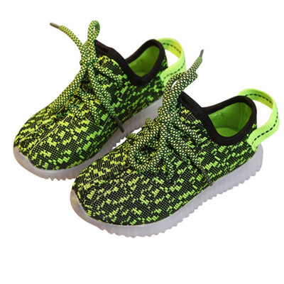 

Child toddler Boys Girls Coconut Shoes LED Lights Shoes Lifestyle Children Luminous Shoes