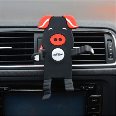 

Car Phone Holder Cute pig cartoon series Universal Car Holder in Car Air Vent Mount Smartphone Cell Support Gifts