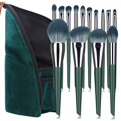 

14 Pcs Makeup Brushes Face Powder Foundation Eye Shadow Brush Beauty Tools For Beginner With A Storage Bag