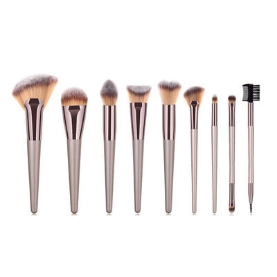 

19pcs Makeup Brush Foundation Brush Big Fan Brush Eyeshadow Brush Eyelash Brush Multi-functional Cosmetic Brush