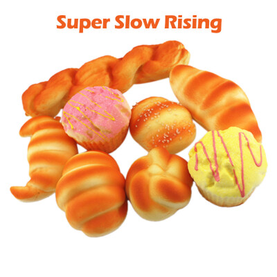 

YIWULA8pcs Simulated Bread Set Scented Slow Rising Kids Gift Fun Stress Relief Toy