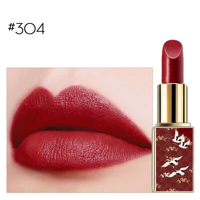 

Chinese Style Shape Lipstick Silky Delicate Waterproof Non-Stick Cup Long Lasting Lipstick With Beauty Unique Shape