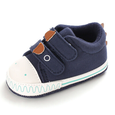

Hot Casual Comfortable Soft Bottom Toddler Shoes Baby Boy Canvas Animal Cartoon Print Cute Casual Shoes Set