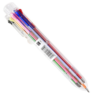 

ZNCI 8 color ballpoint pen 2PCs