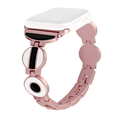 

〖Follure〗Replacement Fashion Metal Watch Band Strap Clasp For Apple Watch Series 4 44mm