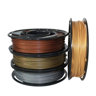 

3D Printer Metalfill Filament Golden Silver Copper Bronze 4pcs Color For Ender 3