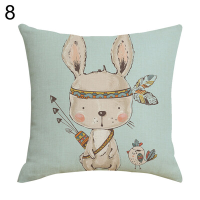 

Deer Elephant Easter Egg Pillow Case Cushion Cover Sofa Car Cafe Office Decor