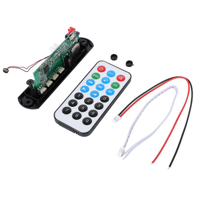 

Bluetooth Micro USB Wireless MIC 35MM AUX FLAC MP3 WMA Decoder Board Audio Module USB TF Radio For Car