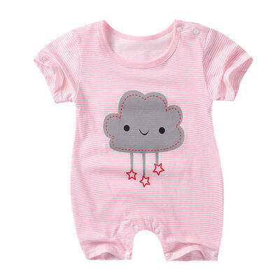 

Fashion Infant Baby Floral Print Short Sleeve Rompers Toddler Jumpsuit Overalls Newborn Girls Boys Clothes New