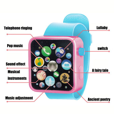 

〖Follure〗Child Kids Toy Educational Smart Wrist Watch Learning Touching Screen Games
