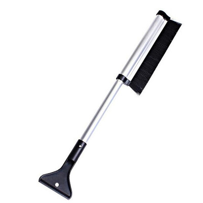 

Extendable Car Vehicle Aluminium alloy Snow Shovel Ice Scraper Nylon Bristles Brush Cleaning Accessories Winter