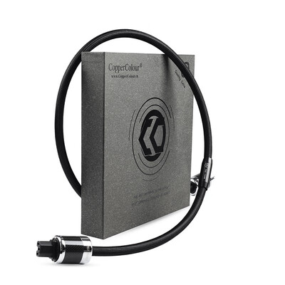 

Copper Colour CC TIME audiophile power cable HiFi power cable USEUR Schuko Plug