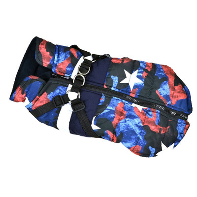 

Pet Dog Vest with Chest Harness Puppy Multi-design Winter Cloth Warm Belt Coats for Small Medium Dogs French Bulldog Chihuahua