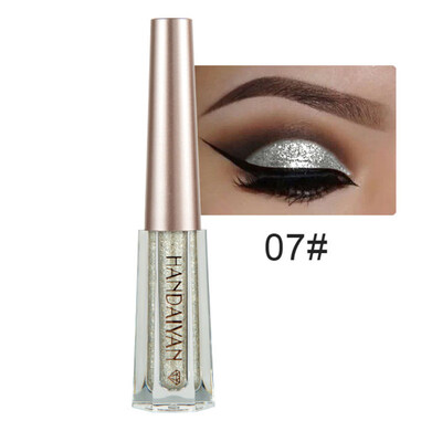 

HANDAIYAN Shiny Metal Pearlescent Liquid Eyeshadow Glitter Waterproof Eyeliner