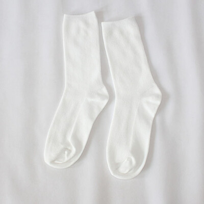 

Rainbow Soft Socks Pair Socks Cotton Bright Funny Pure In Socks yellow