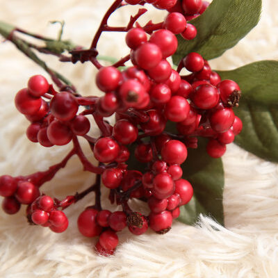 

Decorative Artificial Berry Holly Branch Decorations Flower Arrangementsb