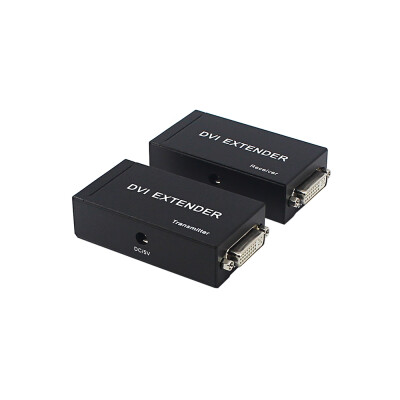 

DVI Extender 60m 1080P Over Single Cat-6eCat-6 Ethernet Cable Extensor RJ45 Network Extender EU PlugTransmitter Receiver