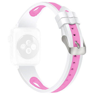 

〖Follure〗Premium Sport Silicone Replacement Bands Compatible For Apple Watch 4321 4244mm