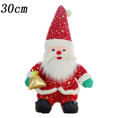 

Siaonvr 17 Inch Christmas Plush Dolls Home Ornament Decoration ToysSanta Clause Doll