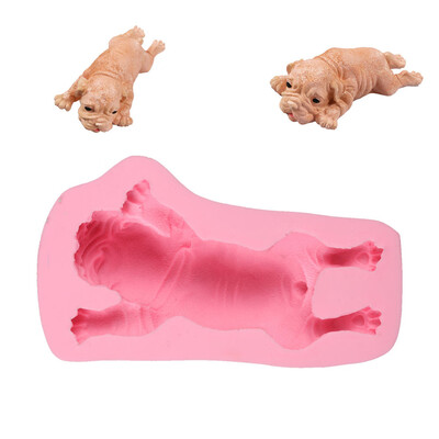 

Gobestart Silicone Dirty Dog Ice Cream Cake DIY Fondant Mold Cake Sugar Mould Craft Tool