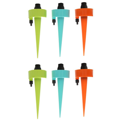 

Toponeto Plant Self Watering Spikes Adjustable Stakes System Vacation Plant Waterer 6Pcs