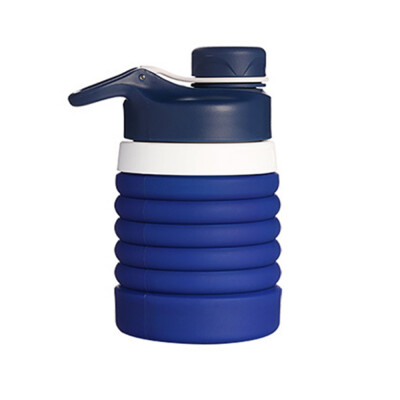 

Portable Collapsible Water Bottle FDA Approved Food-Grade Silicone Portable Leak Proof Travel Water Bottle