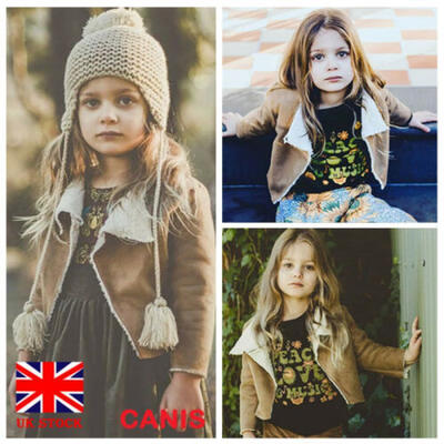 

Baby Kids Girls Faux Fur Waistcoat Winter Warm Jacket Coat Outwear ClothesUK