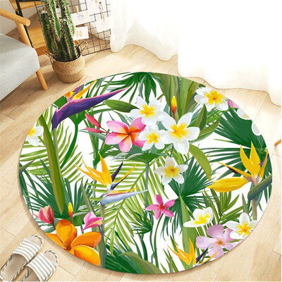 

Gobestart Botany Elements Blanket Round Bathroom carpet 55cm