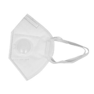 

CM 10pcslot Vertical Folding Nonwoven Valved Anti Fog Dust Reusable Masks PM25 Respirator Mouth Mask Valve